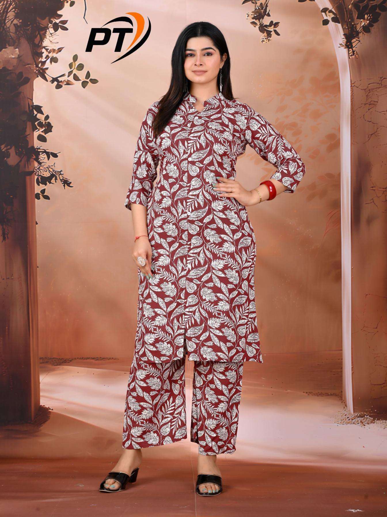 padmavati textiles dulhan vol 2 rayon readymade big size stylish co-ord sets in wholesale surat