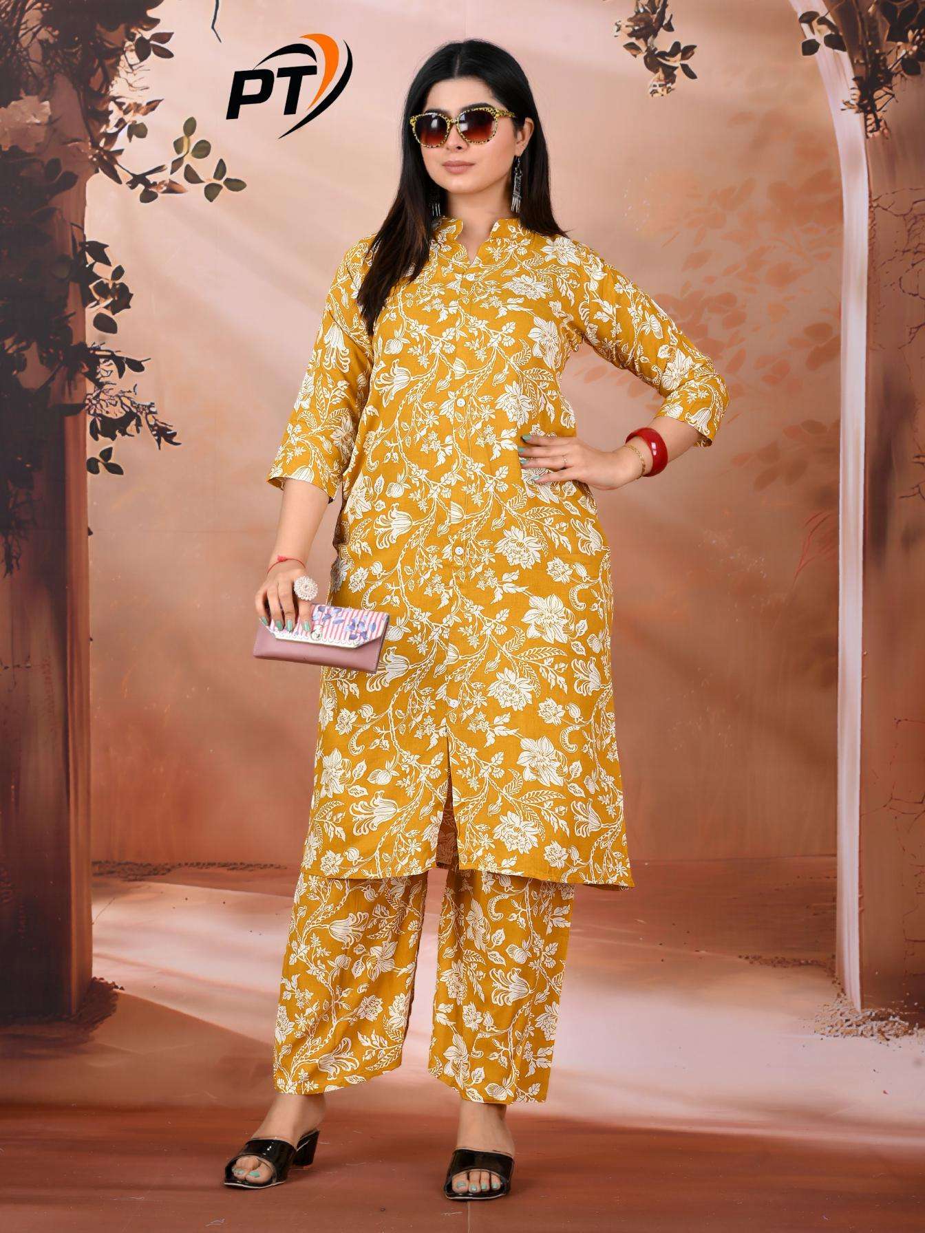 padmavati textiles dulhan vol 2 rayon readymade big size stylish co-ord sets in wholesale surat