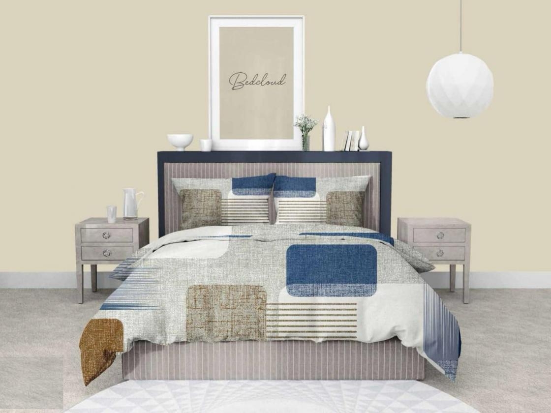 pr clothing coral cotton pretty colours full stitch king size bedsheets with 2 pillow covers in wholeslae surat