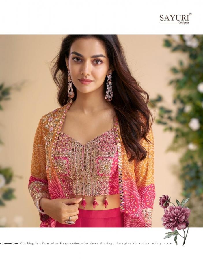 sayuri moon series 10045 to 10049 bold color readymade festive with contemporary charm suit in wholesale surat