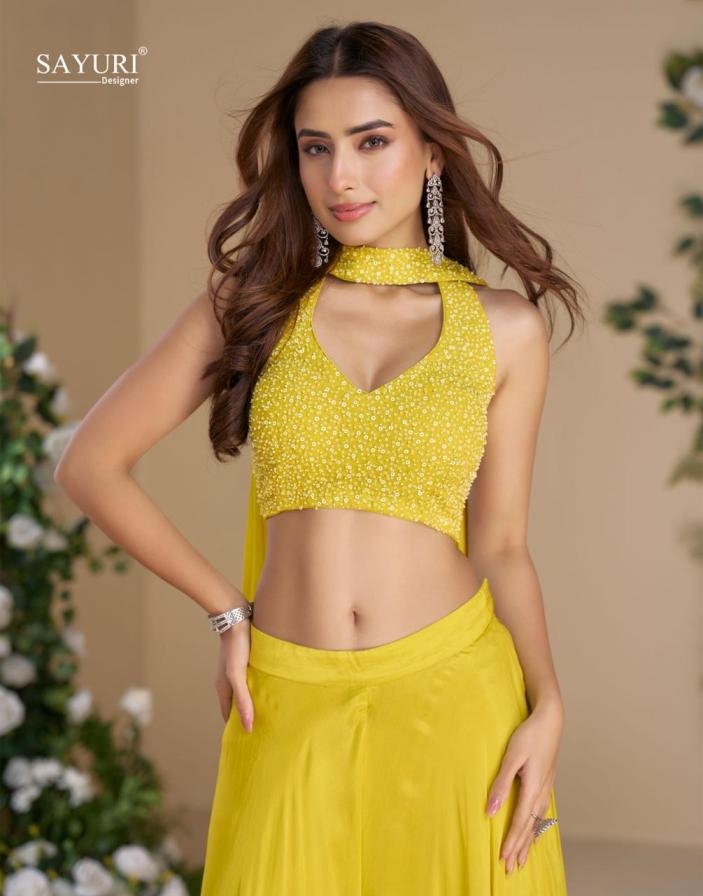 sayuri moon series 10045 to 10049 bold color readymade festive with contemporary charm suit in wholesale surat