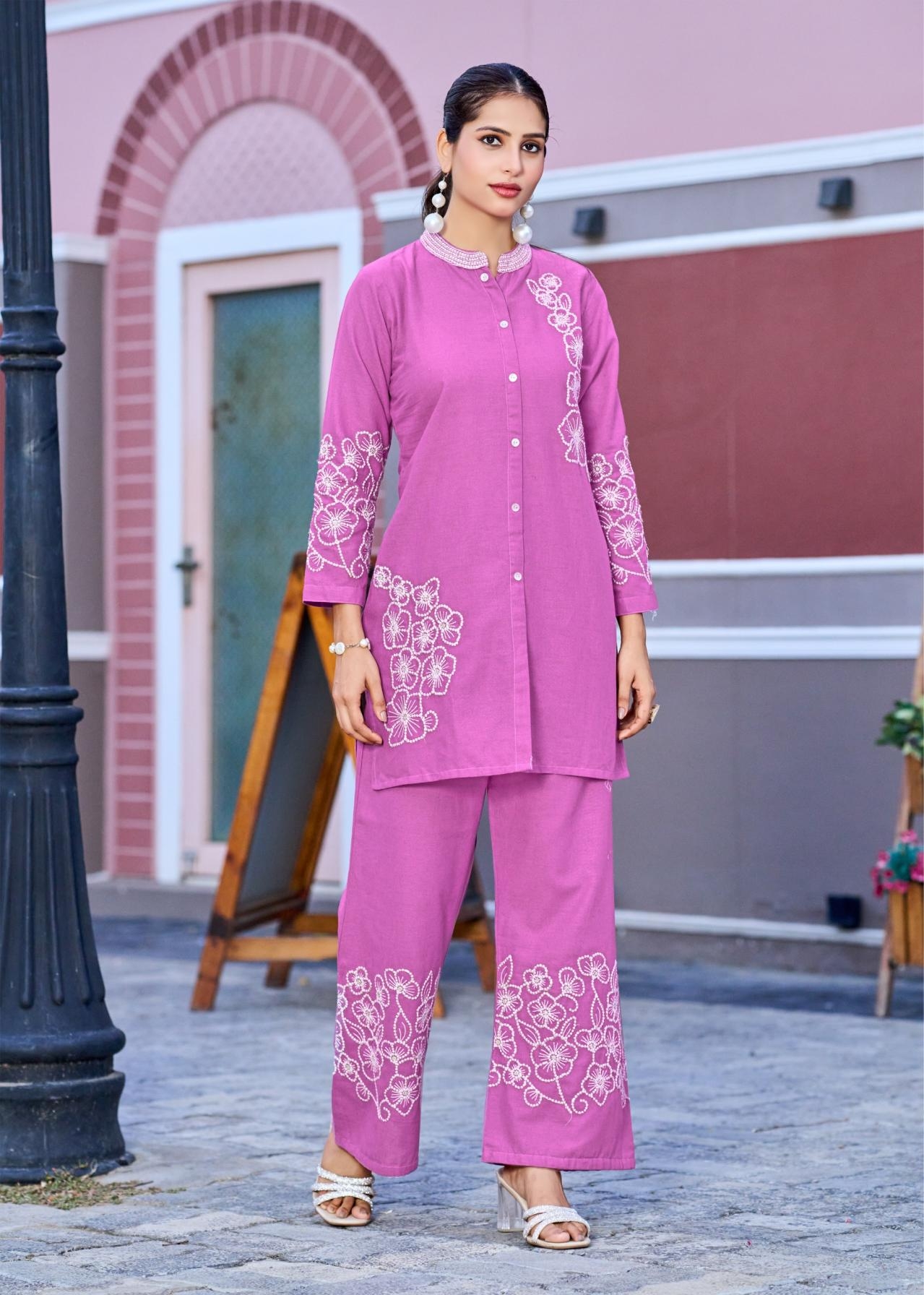 shruti suit once more vol 7 readymade big size cotton viscose flex stylish co-ord sets in wholesale surat