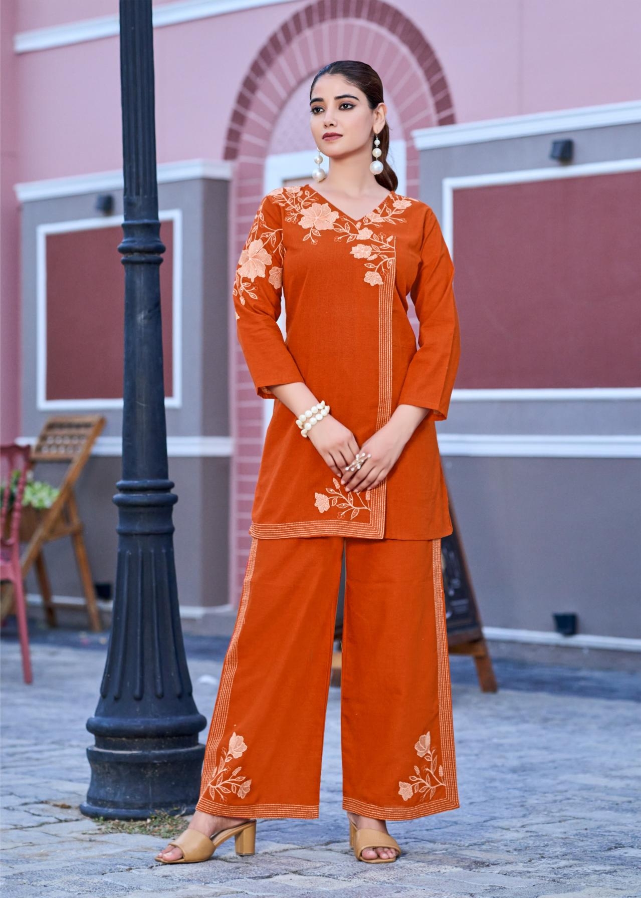 shruti suit once more vol 7 readymade big size cotton viscose flex stylish co-ord sets in wholesale surat