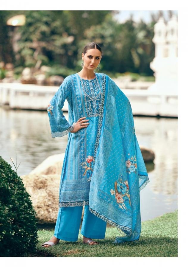 the hermitage amahle series 01 to 06 lawn casual pakistani salwar kameez in wholesale surat