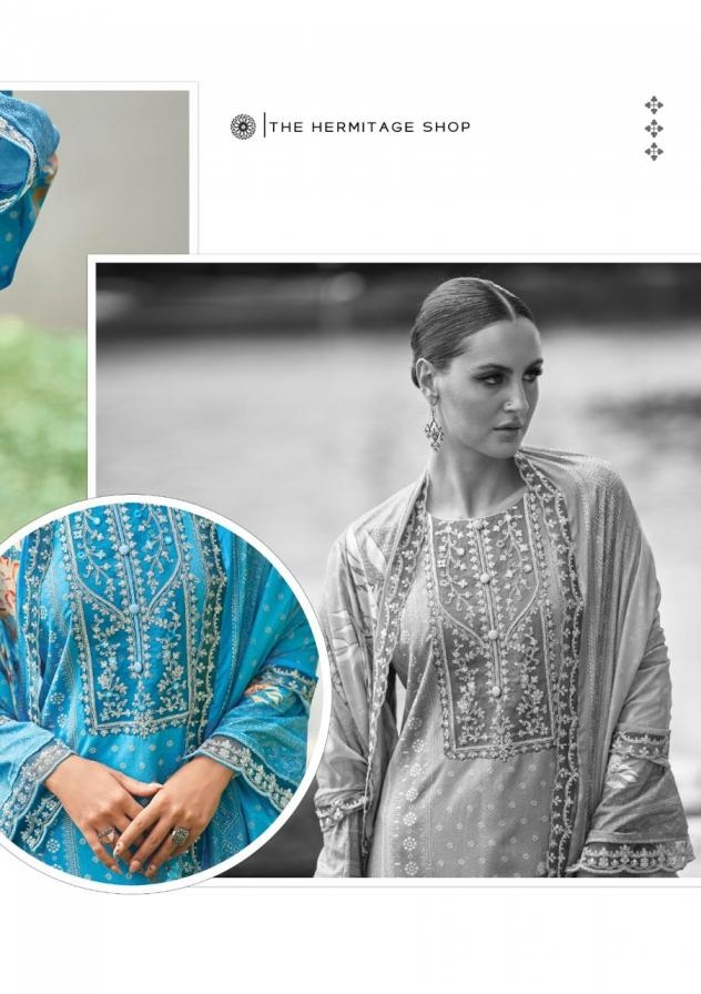  the hermitage amahle series 01 to 06 lawn readymade plus size pakistani salwar kameez in surat