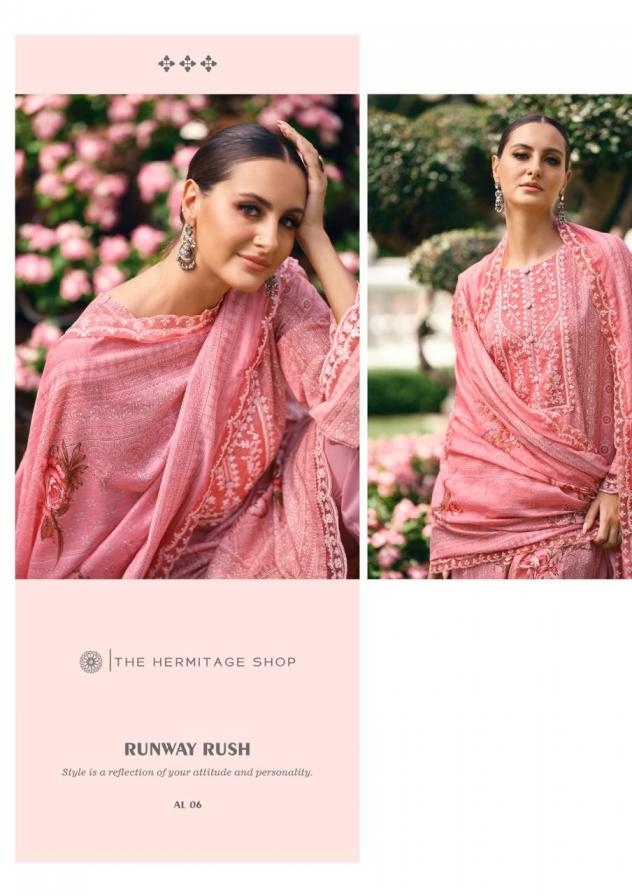  the hermitage amahle series 01 to 06 lawn readymade plus size pakistani salwar kameez in surat