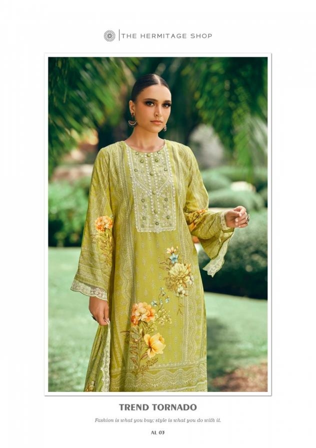 the hermitage amahle series 01 to 06 lawn readymade plus size pakistani salwar kameez in surat