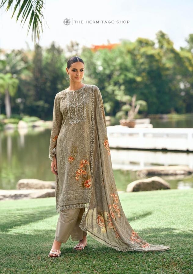  the hermitage amahle series 01 to 06 lawn readymade plus size pakistani salwar kameez in surat
