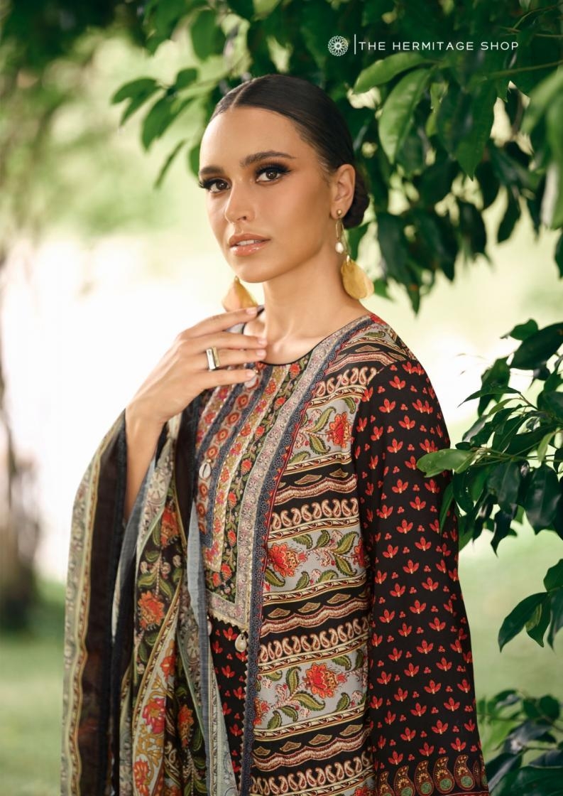the hermitage bagh edition vol 4 series 01 to 06 lawn modern pakistani salwar kameez in wholesale surat