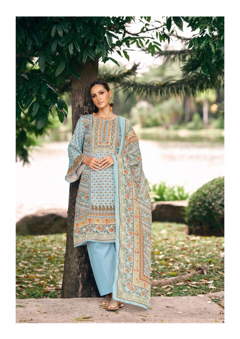 the hermitage bagh edition vol 4 series 01 to 06 lawn modern pakistani salwar kameez in wholesale surat