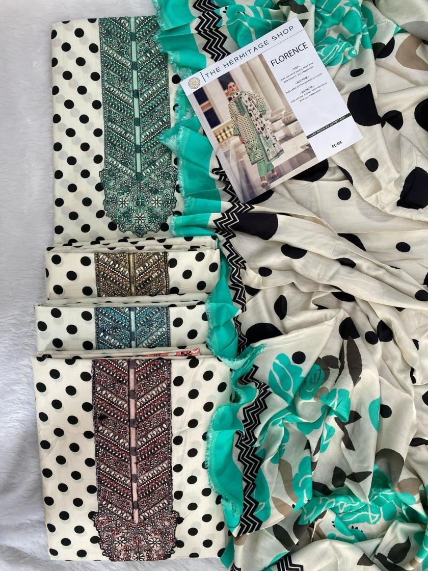 the hermitage florence series 01 to 04 pretty jam satin readymade big size suit in wholesale surat