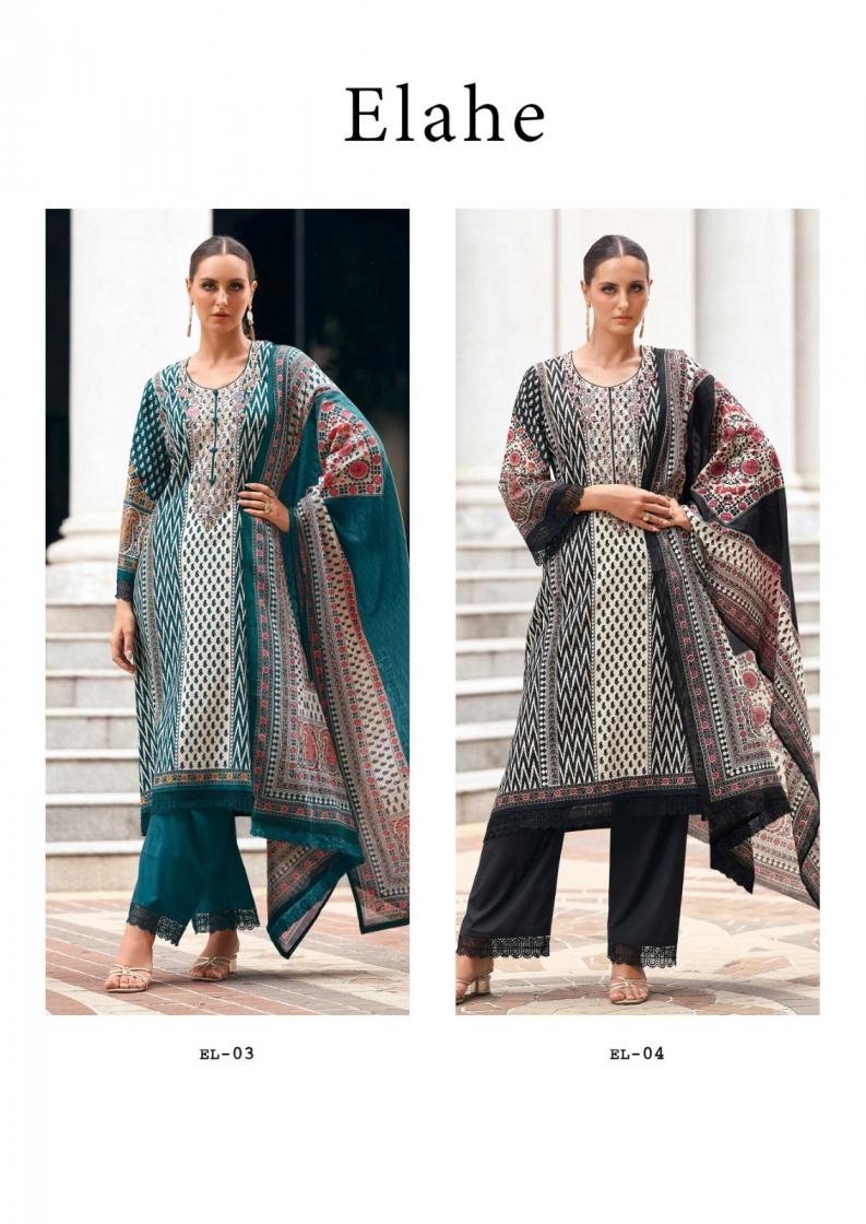 the hermitage shop elahe series 01 to 04 nisanka lawn cotton readymade big size pakistani suit in wholesale surat