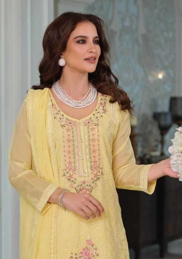 zaveri raabta series 1886 to 1888 organza shop trendy readymade salwar kameez in wholesale surat