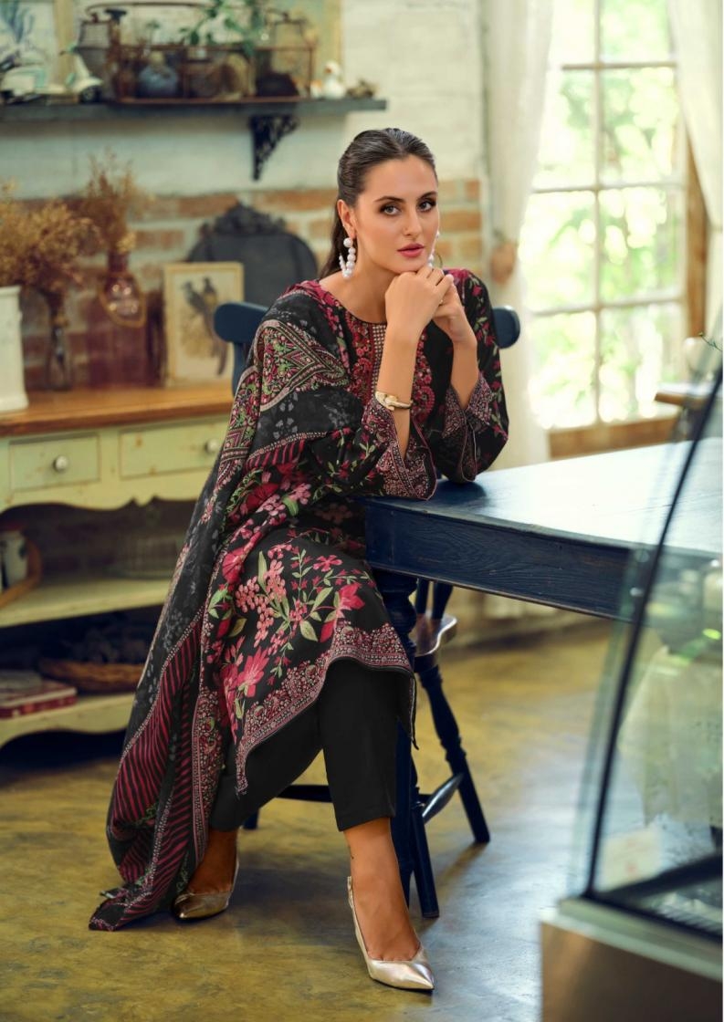 nisanka hermitage mughal series 01 to 06 lawn cotton pakistani daily wear salwar kameez in wholesale surat