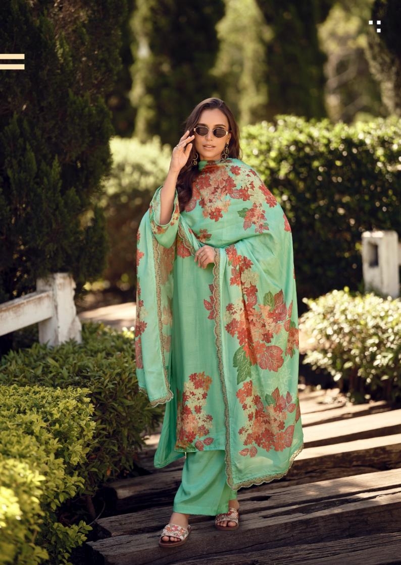 the hermitage gazab series 01 to 04 readymade viscose cotton silk pakistani big size suit in wholesale surat