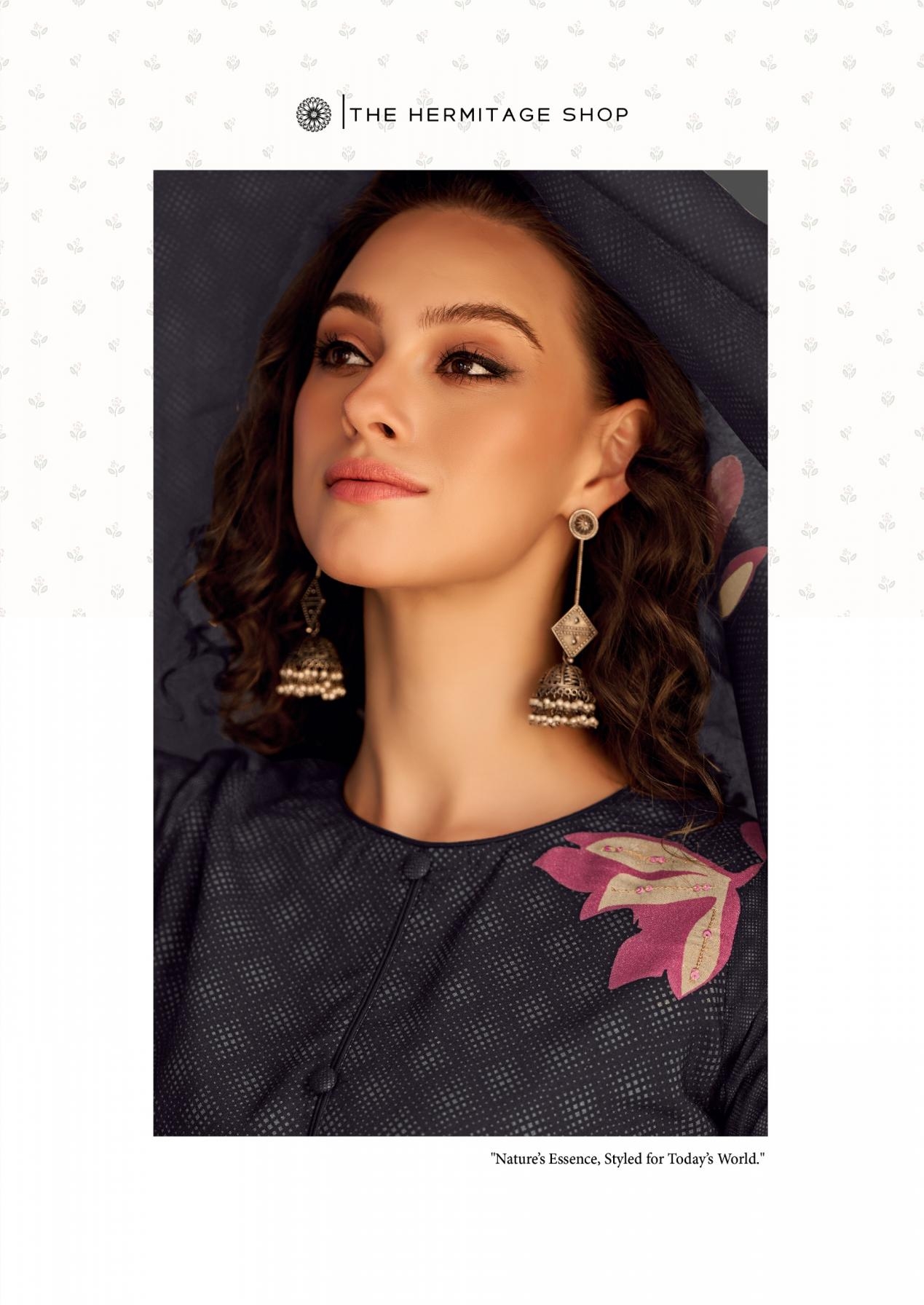 the hermitage zara series 801 to 804 jam satin readymade plus size unique suit in wholesale surat