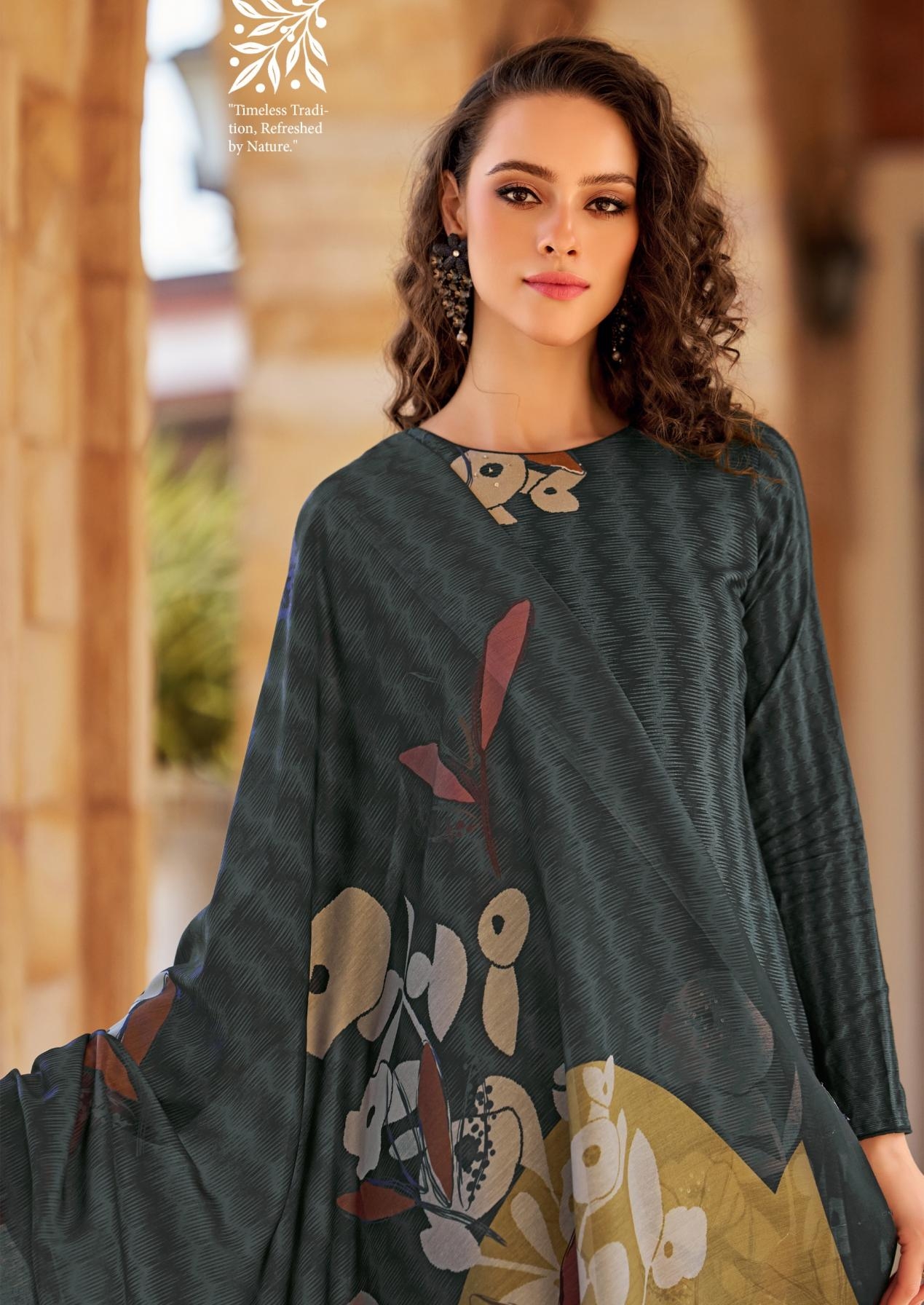 the hermitage zara series 801 to 804 jam satin readymade plus size unique suit in wholesale surat