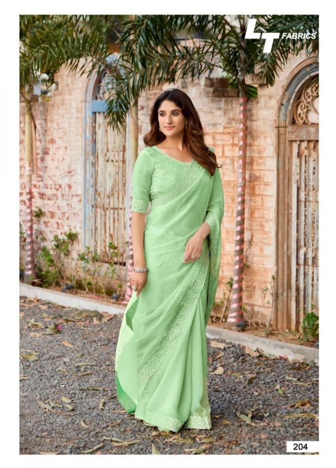 lt fashion vintage vol 2 series 201 to 206 malai silk trendy sarees in wholeslae surat