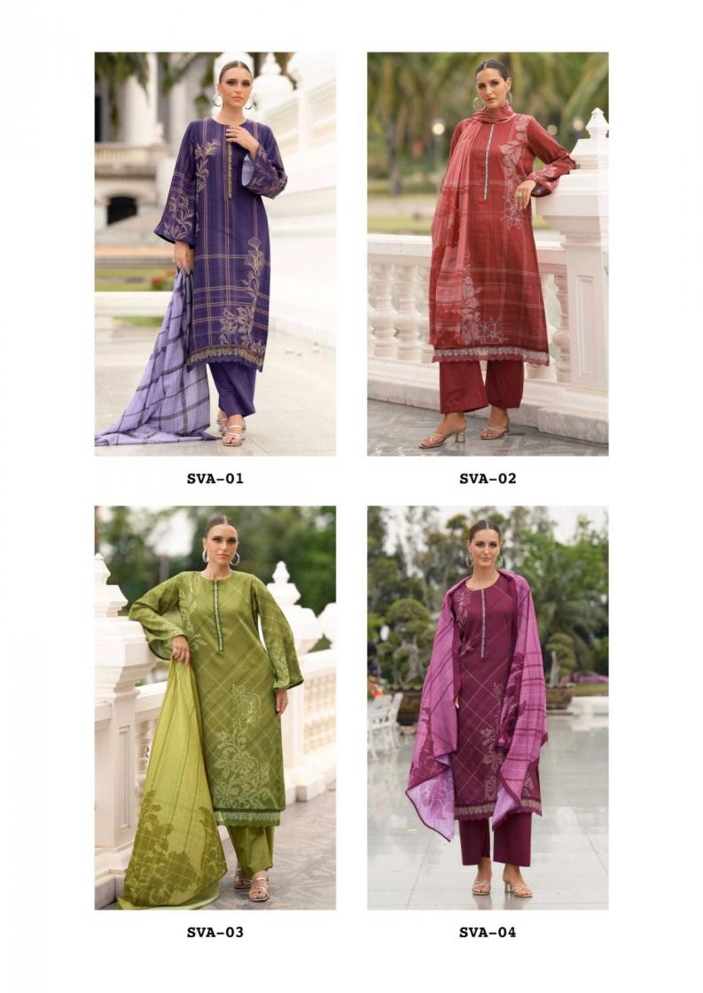 the hermitage sva series 01 to 06 viscose lawn salwar kameez in wholesale surat