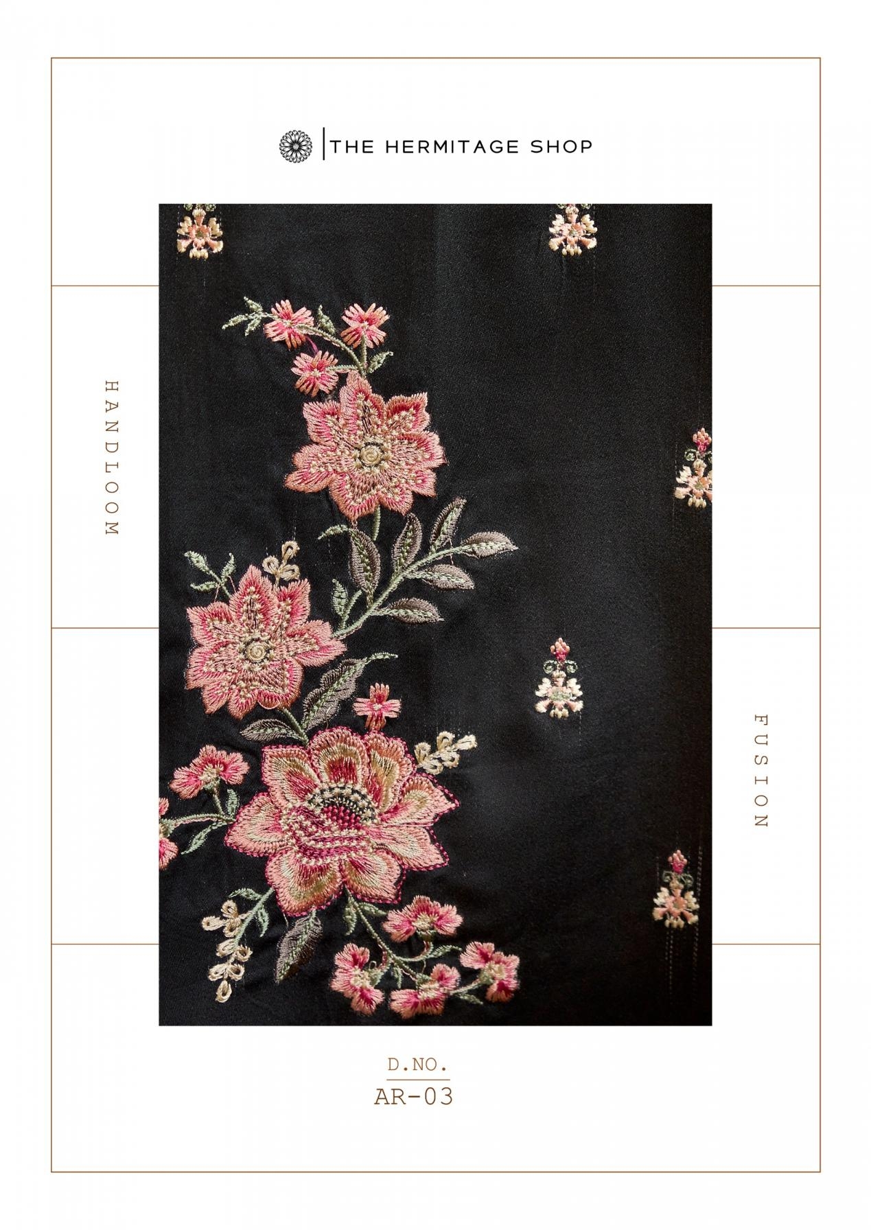 the hermitage aaranya series 01 to 06 pretty cotton satin pakistani salwar kameez in wholesale surat