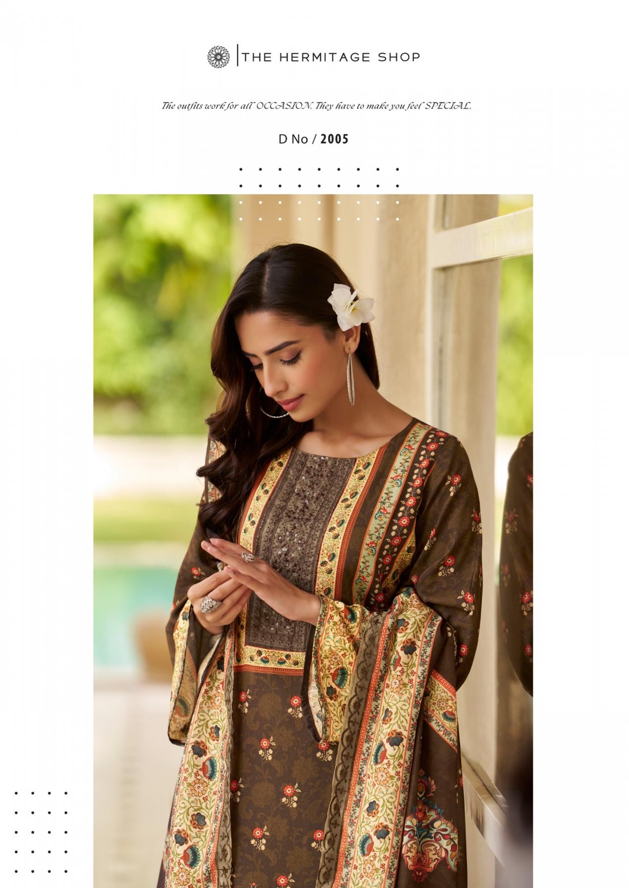 the hermitage bagh vol 5 series 2001 to 2006 viscose lawn modern pakistani salwar kameez in wholesale surat