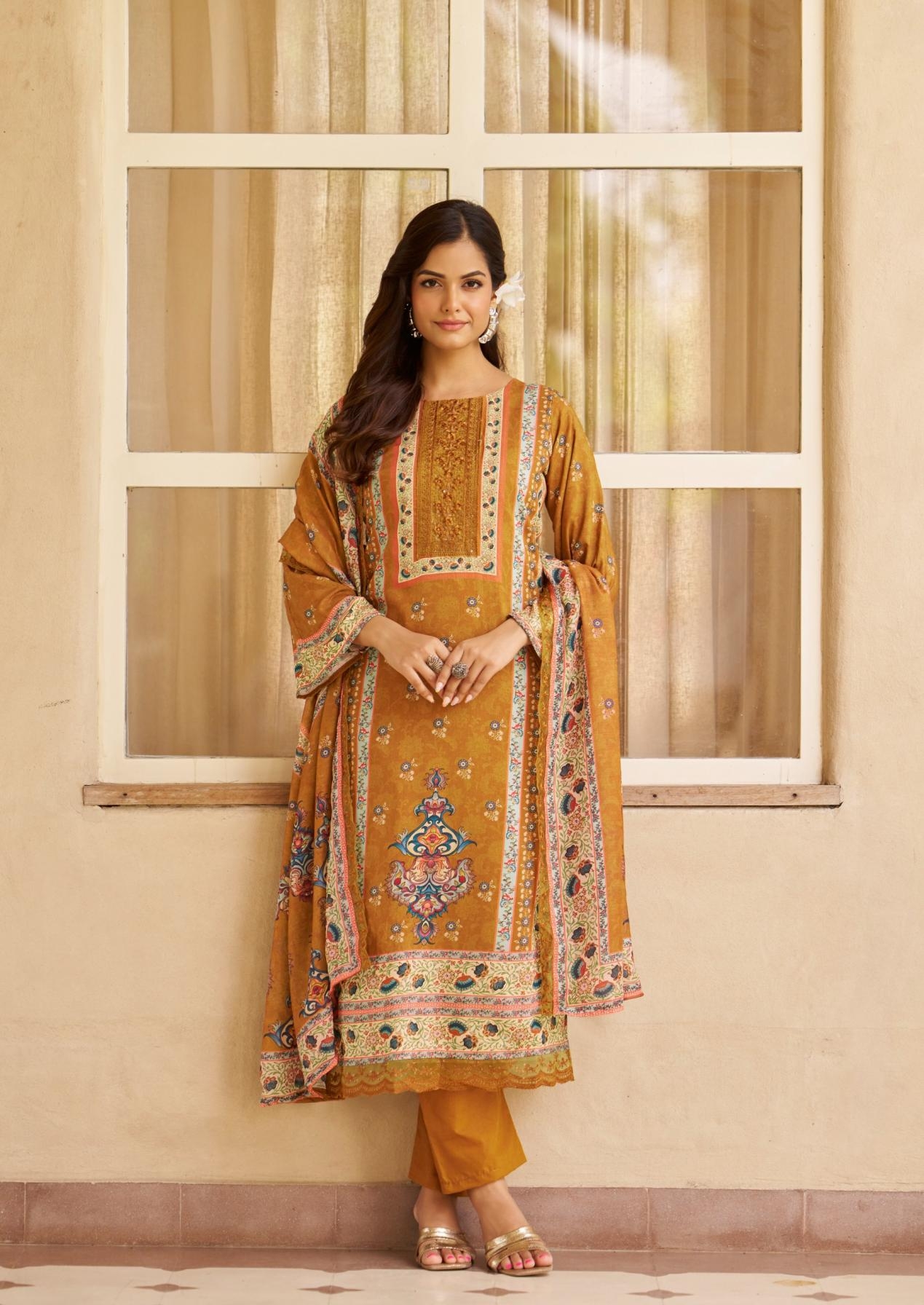 the hermitage bagh vol 5 series 2001 to 2006 viscose lawn modern pakistani salwar kameez in wholesale surat