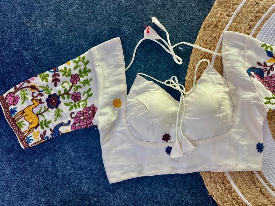 cc masaba cora cotton multy colours designer readymade blouse in wholesale surat