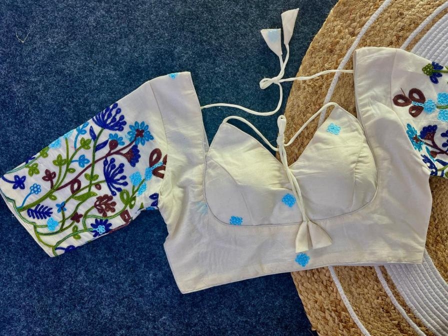 cc masaba cora cotton multy colours designer readymade blouse in wholesale surat