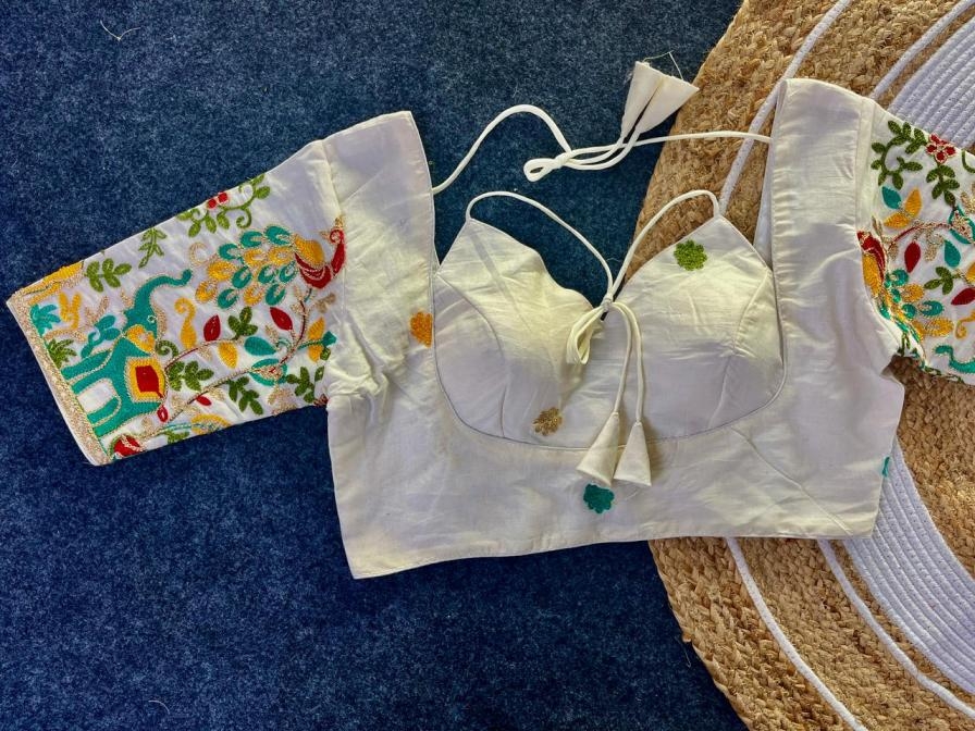 cc masaba cora cotton multy colours designer readymade blouse in wholesale surat