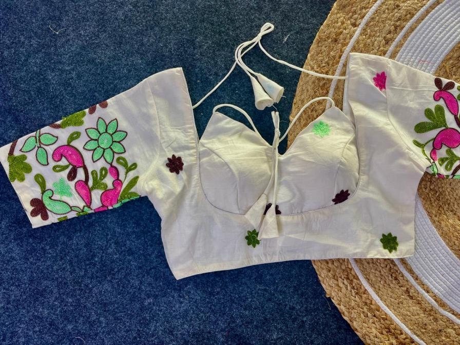 cc masaba cora cotton multy colours designer readymade blouse in wholesale surat