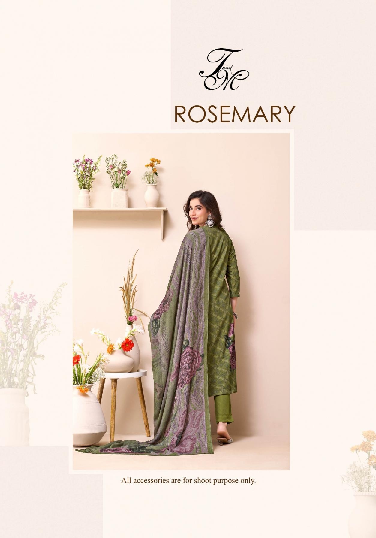 t & m designer rosemary series 777 to 735 corduroy pretty look suit in wholesale surat