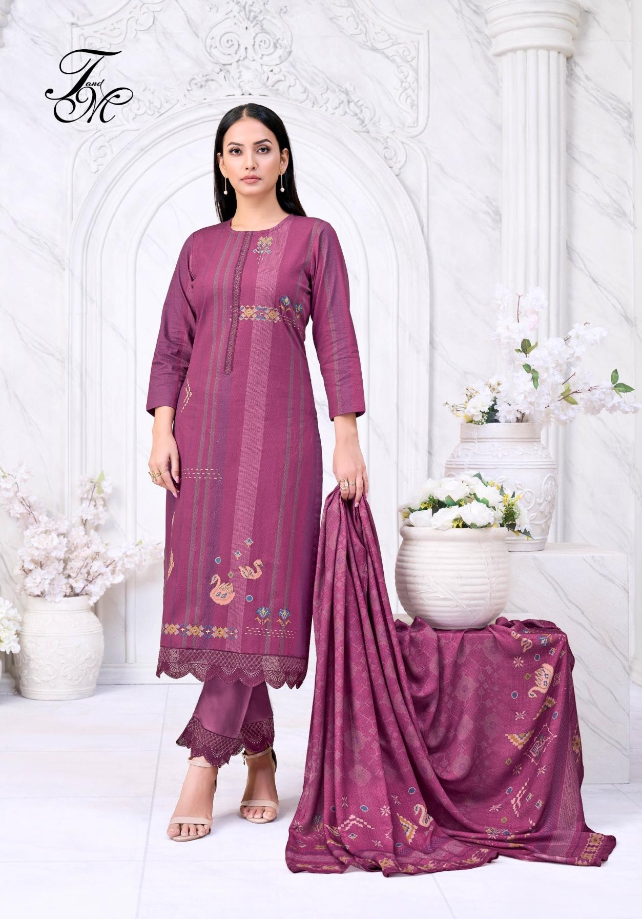 t&m lamhey series 510 to 540 corduroy pretty look salwar kameez in wholesale surat